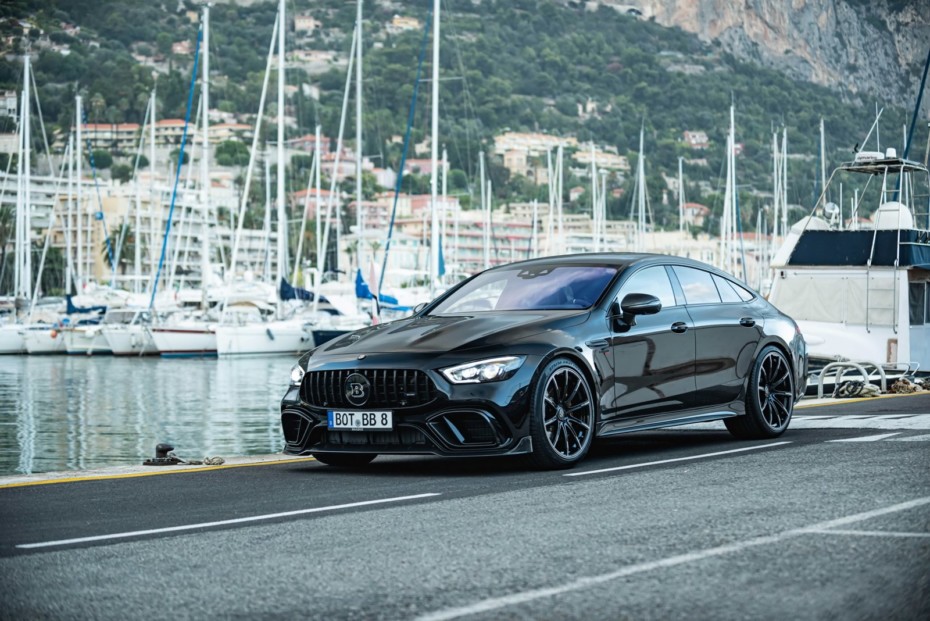 BRABUS nos muestra en detalle su AMG GT de 4 puertas con 800 CV y 1.000 Nm de par
