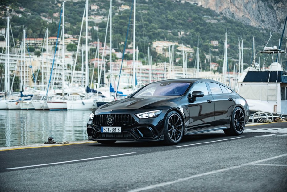 BRABUS nos muestra en detalle su AMG GT de 4 puertas con 800 CV y 1.000 Nm de par