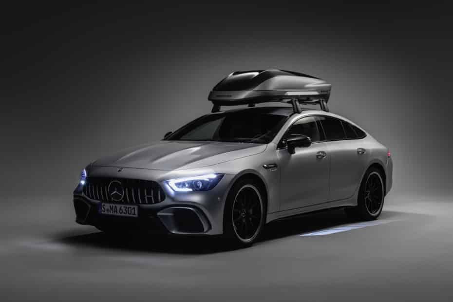 Atento a este cofre de techo diseñado por AMG: 410 litros extra con estilo y aerodinámica