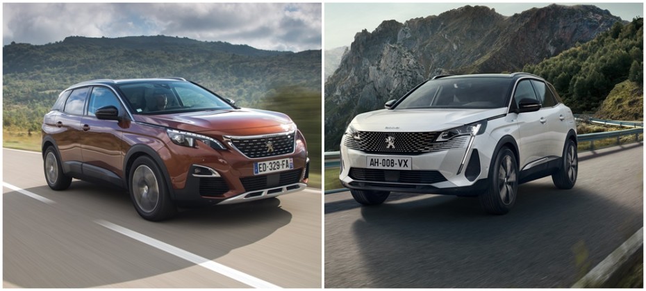 Comparación visual Peugeot 3008 2021: ¿Más atractivo tras las mejoras visuales?