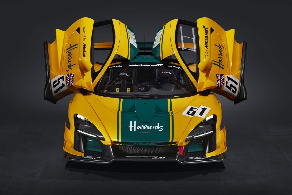 McLaren Senna GTR LM: 5 unidades conmemorativas del Le Mans de 1995