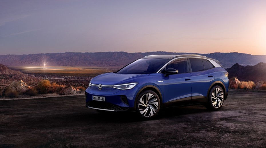 ¡Oficial! Volkswagen ID.4 2021: Hasta 520 km de autonomía y 204 CV de potencia