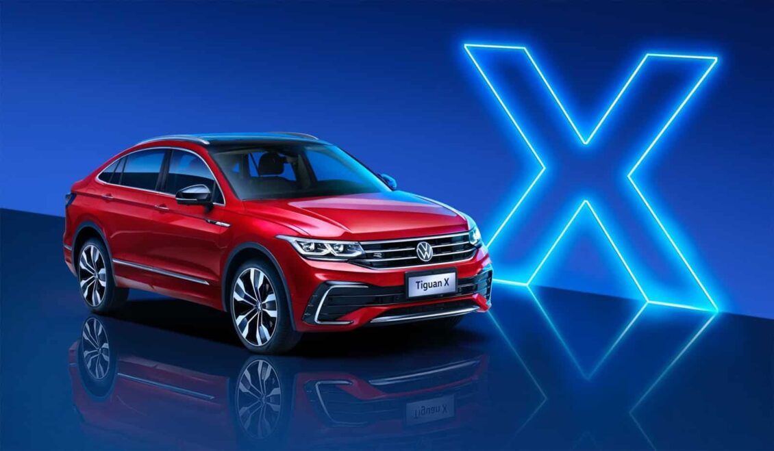 Volkswagen nos muestra el Tiguan X con su «corte coupé»