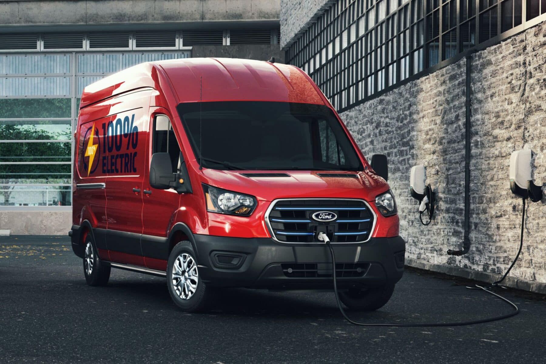 ¡Oficial! Ford E-Transit 2022: Hasta ocho configuraciones con 203 km de