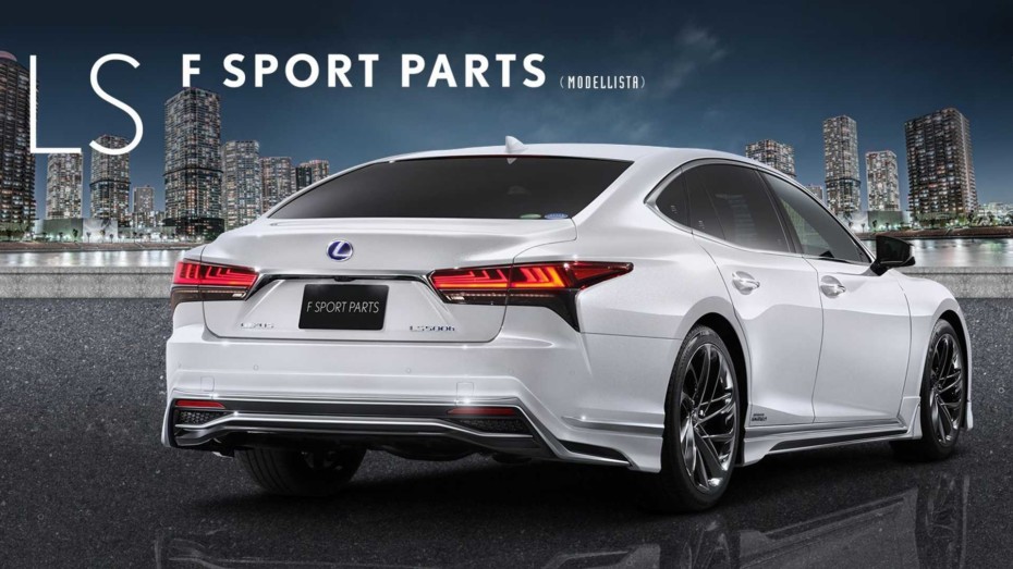 Un toque extra de deportividad para el Lexus LS 500h: ¿Excesivo para una elegante berlina?