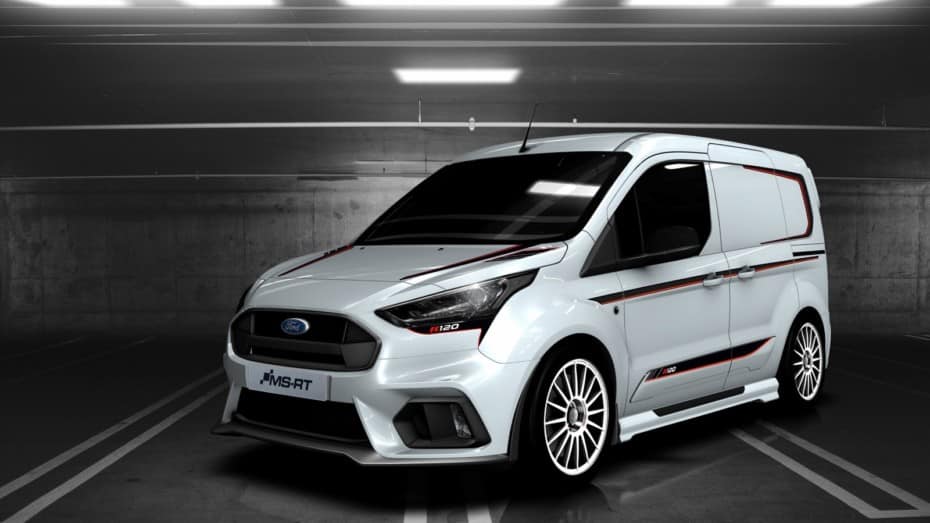 ¿Te aburren las furgos?: Atento a esta Ford Transit Connect de rally llamada MS-RT R120