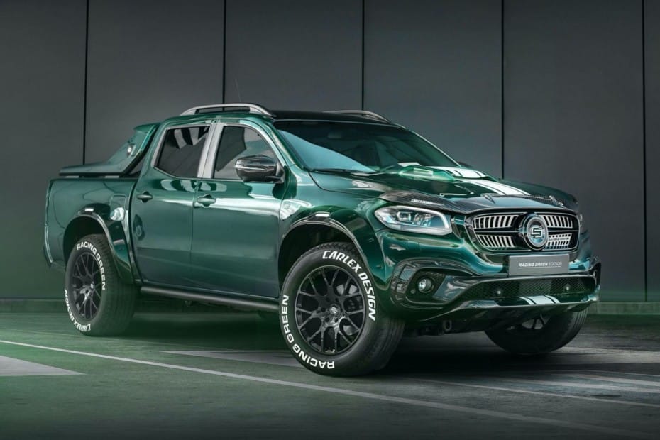Mercedes-Benz Clase X Racing Green Edition: dieta rica en fibra y un degradado único en la carrocería