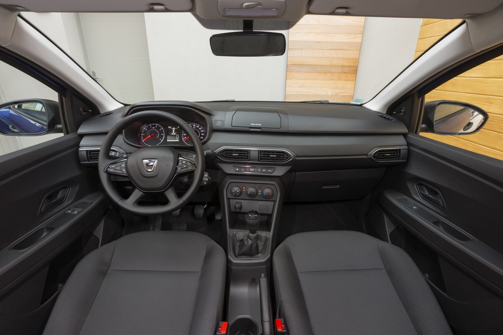 Dacia - Sensores de aparcamiento traseros con espejo de pantalla