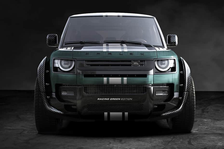 Land Rover Defender Racing Green Edition: probablemente el Defender más salvaje que has visto