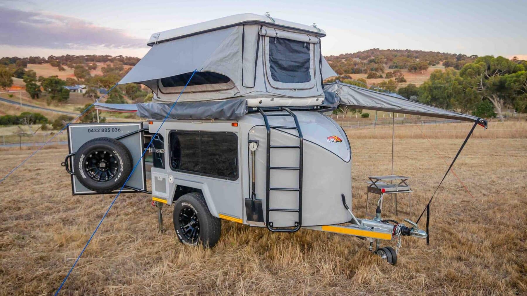 This caravan is a true 'Transformer' with capacity for up to six adults