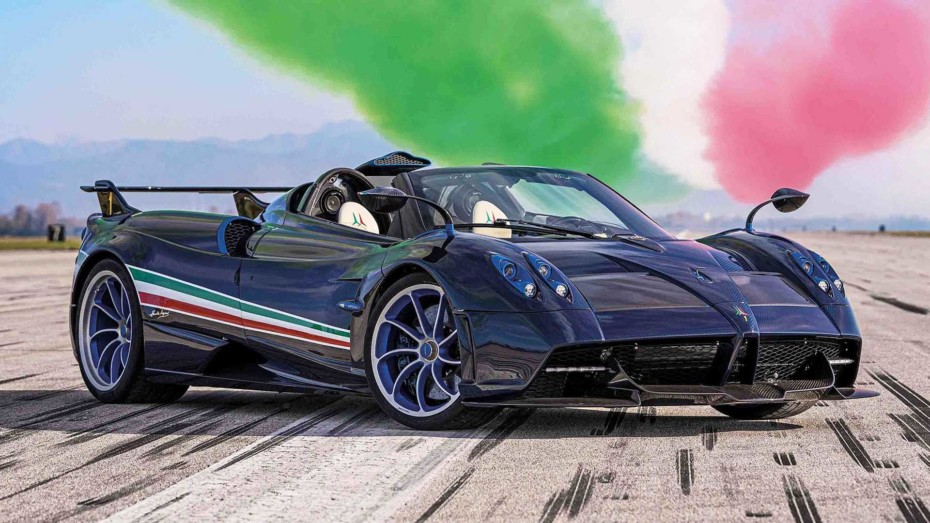 ¡Oficial! Pagani Huayra Tricolore 2021: un homenaje a la aviación por más de 5,5 millones de euros