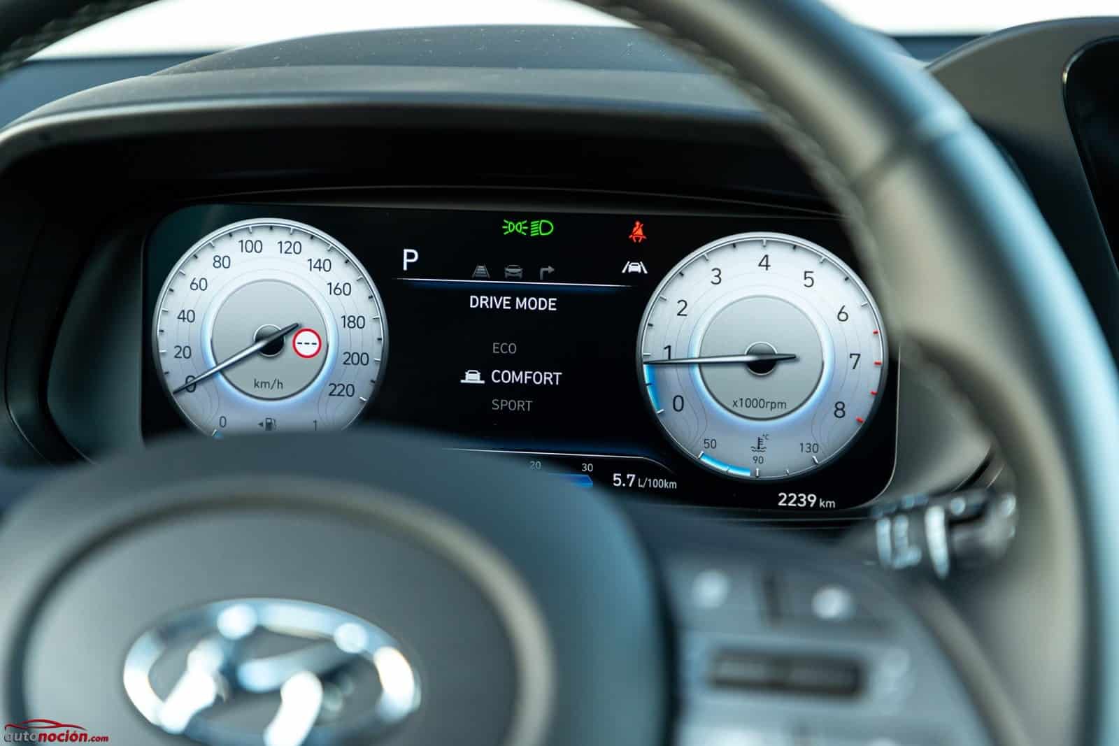 Opinión prueba Hyundai i20 gasolina 120 CV ECO 48V DCT 2020