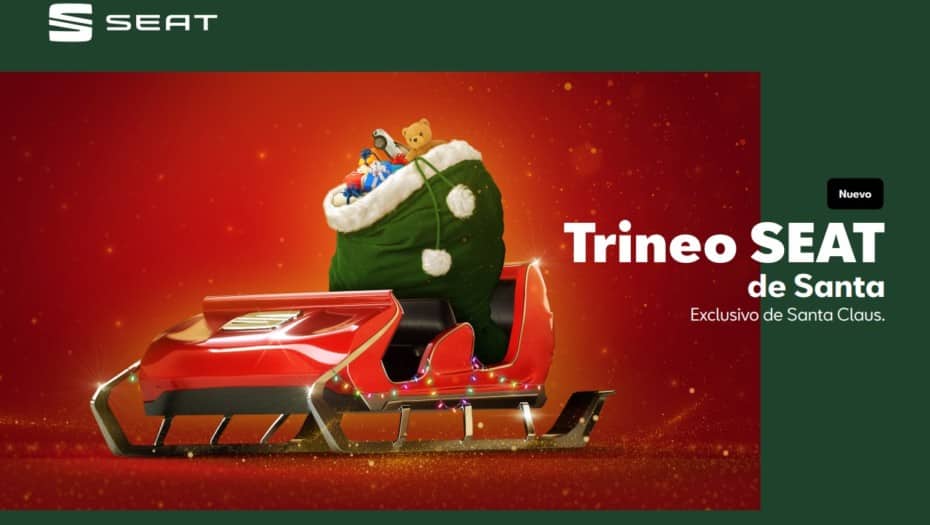 Este año Papá Noel estrena el SEAT Trineo