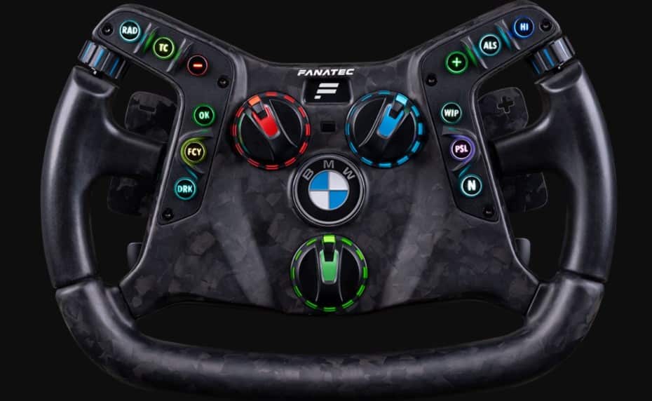 Este volante de Fanatec es compatible con el BMW M4 GT3: no encontrarás nada tan real en la simulación