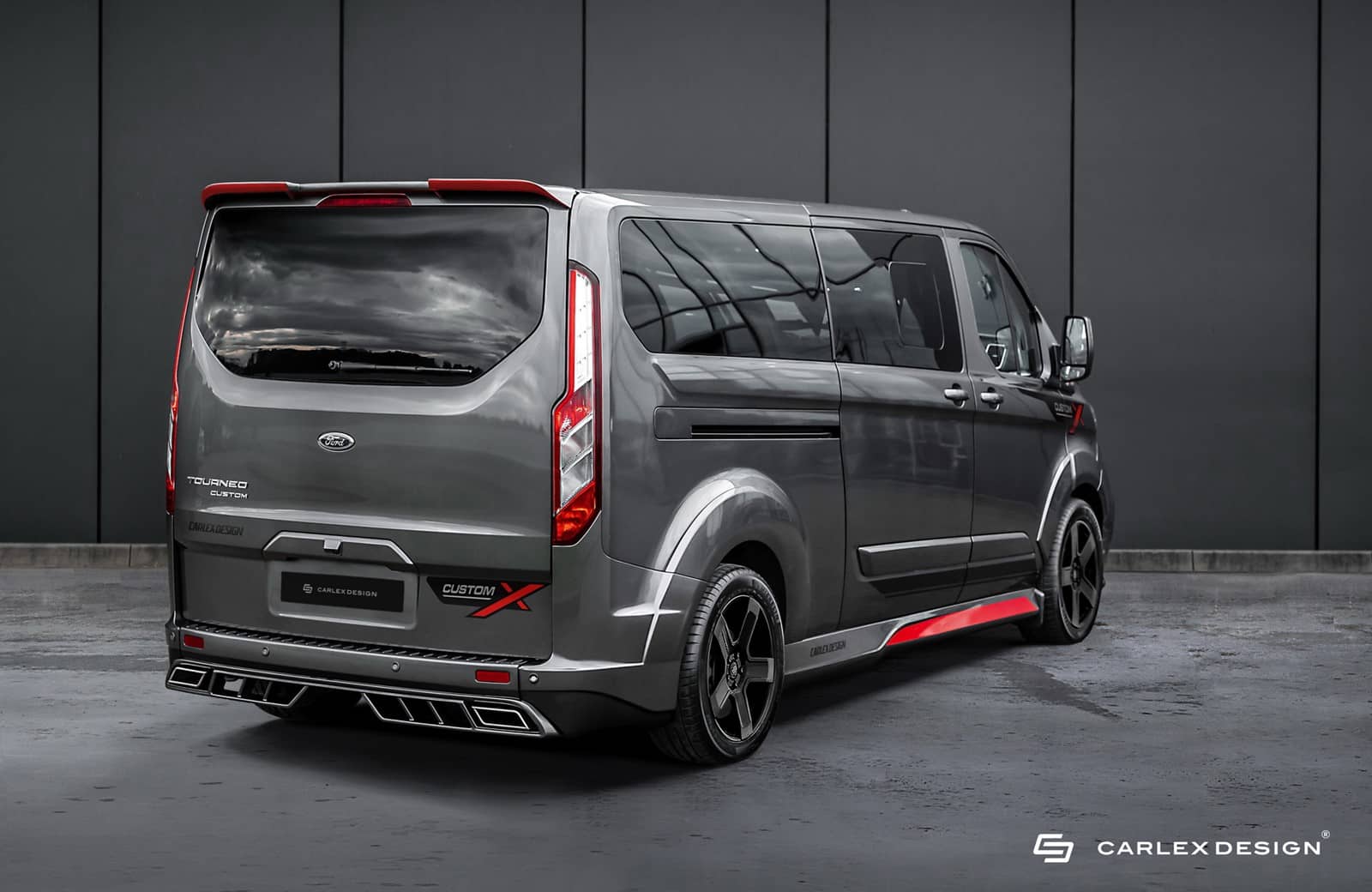 In the absence of an official Ford Transit Custom RS, this van is very cool