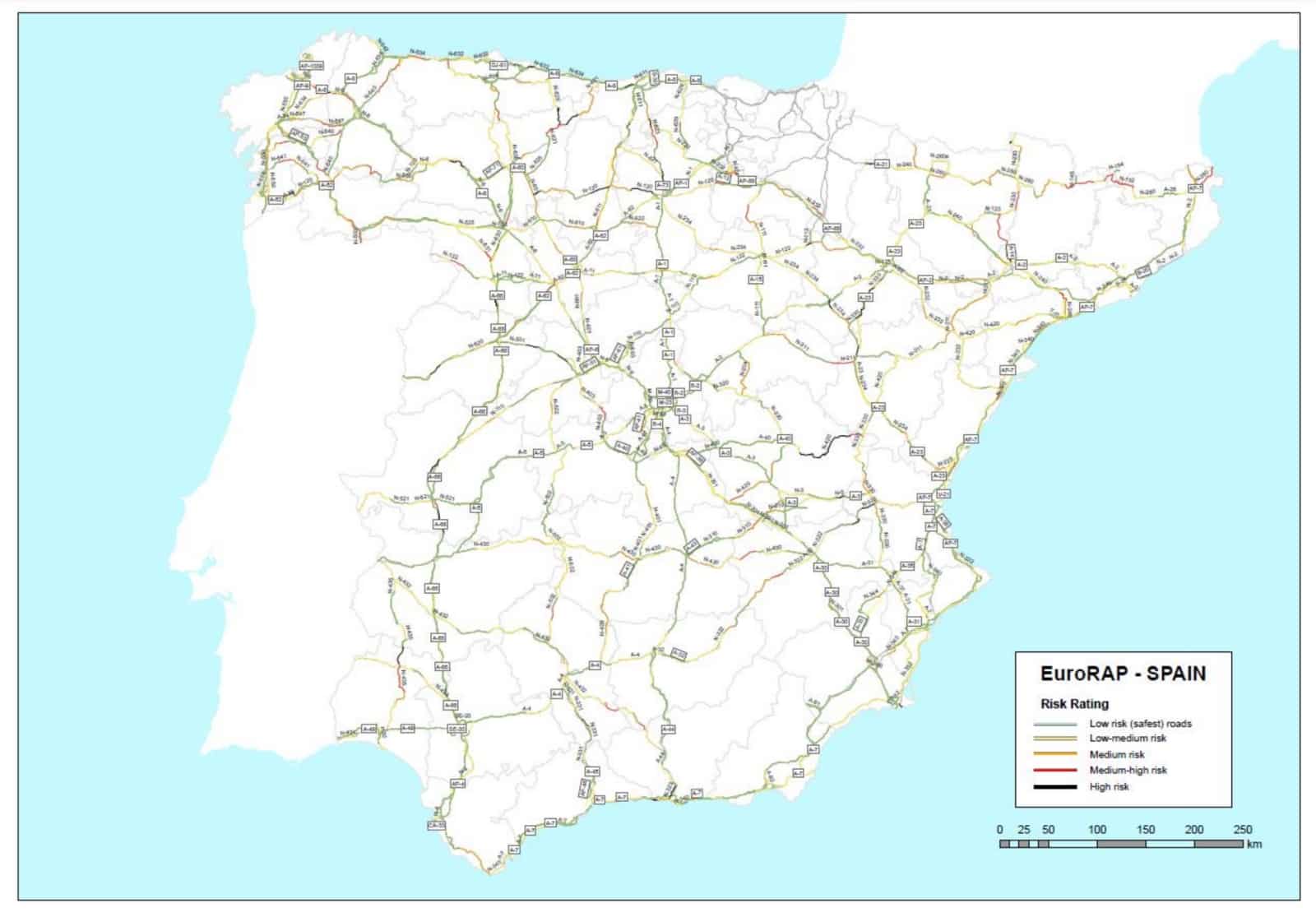 El premio a las carreteras más peligrosas de España se lo lleva La Rioja en 2023