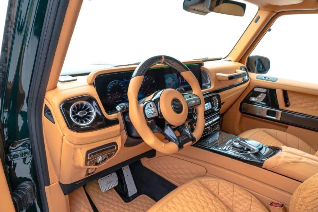 Mansory GRONOS 2021, a Mercedes G-Class full of forged carbon fiber limited to 10 units