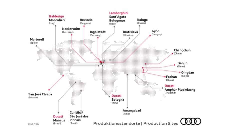 ¿Sabes dónde fabrica Audi sus modelos?: Todas sus fábricas