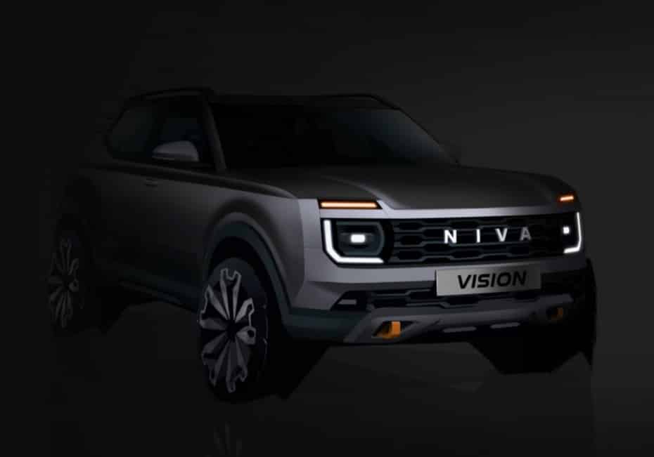 Así es el futuro Lada Niva: primera imagen oficial del modelo que llegará en 2024