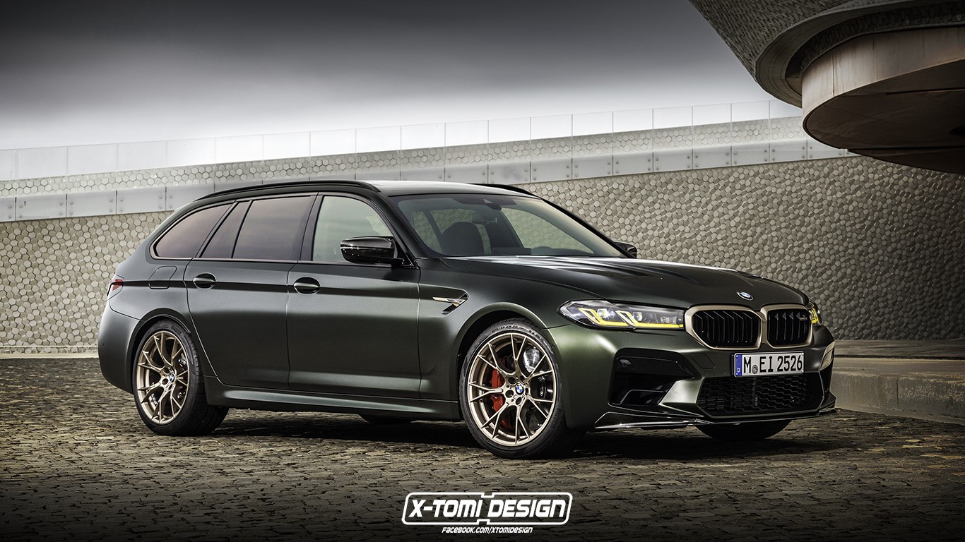 Can you imagine true perfection? It would be something similar to this BMW M5 CS Touring