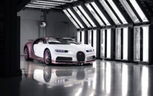 Y de regalo de San Valentín, un Bugatti Chiron personalizado para su esposa