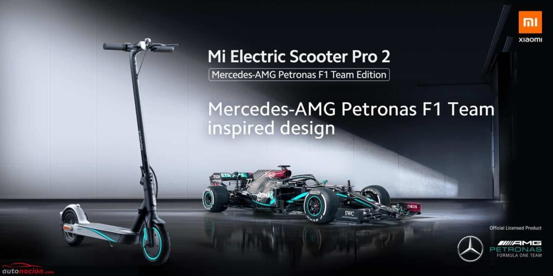 Ya a la venta el Xiaomi Mi Electric Scooter Pro 2 Mercedes-AMG Petronas F1 Team Edition