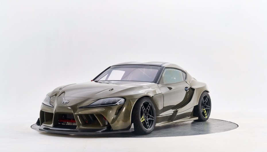 Ojo al Toyota Supra Eurofighter: motor 2JZ-GTE y carrocería de fibra de carbono y Kevlar