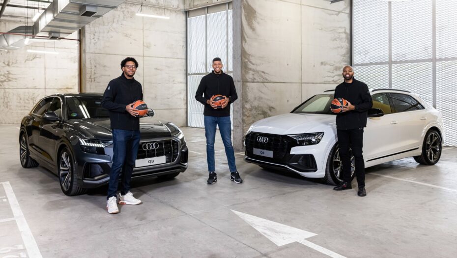 El Real Madrid de baloncesto recibe sus Audi: Cuando el Q8 parece un utilitario…