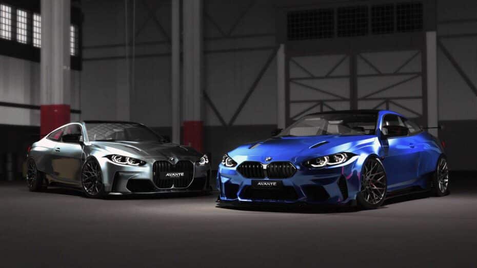 ¡Brutal! Carrocería ensanchada y nueva parrilla para el BMW M4 Competition