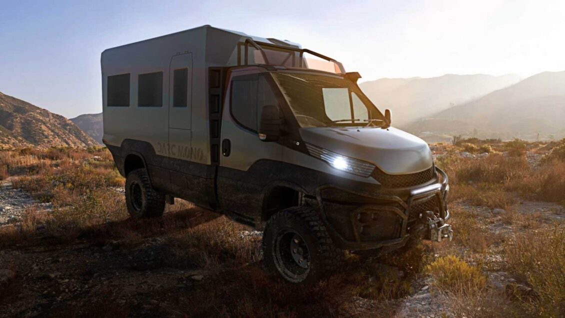 Este Iveco Daily 4×4 para aventureros está inspirado en el Dakar y en la Fórmula 1