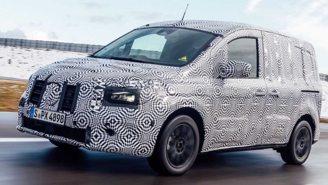Primeras imágenes del Mercedes-Benz eCitan 2022: el Kangoo de la estrella eléctrico