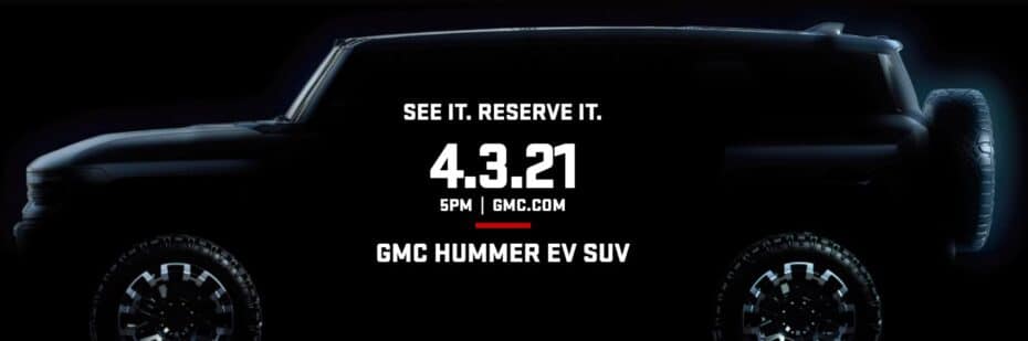 El GMC Hummer EV SUV ya tiene fecha: apúntate el 3 se Abril