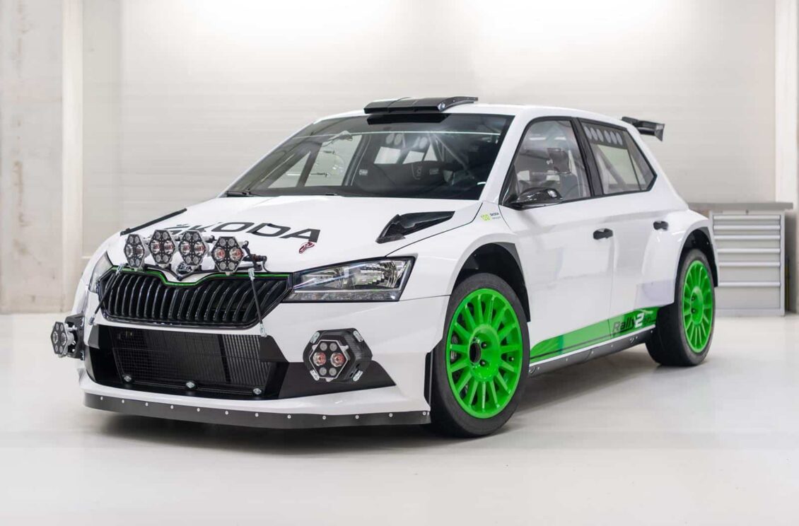 Tan solo habrá 12 unidades de este ŠKODA Fabia Rally2 evo de 287 CV