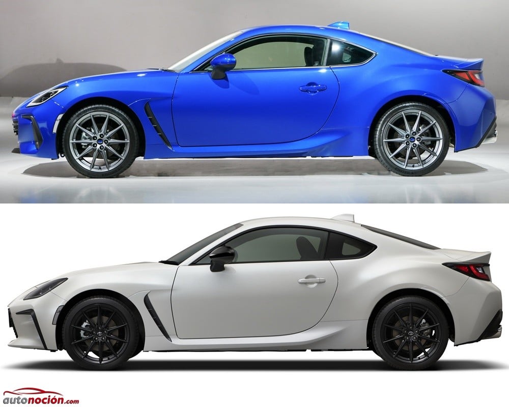 Comparación visual Subaru BRZ vs. Toyota GR 86 los gemelos golpean dos veces .··. AMAXOFILIA