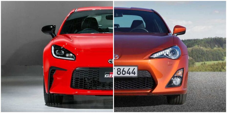 Comparación visual Toyota GR 86: ¿Realmente nos gusta más la nueva generación?