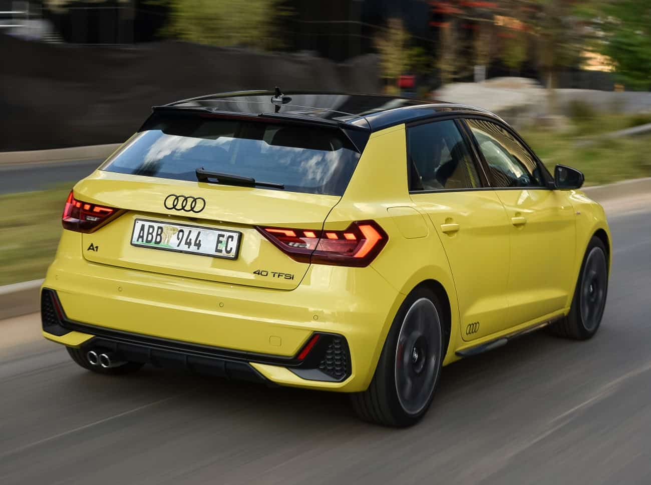 Audi A1 trasera