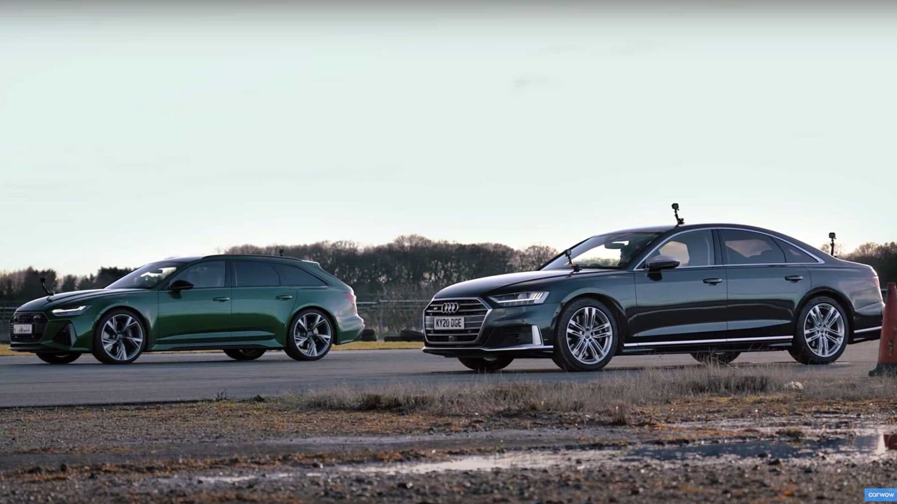 Audi RS 6 Avant vs. Audi S8