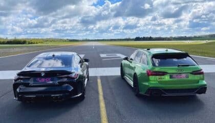 BMW M4 Competition vs. Audi RS 6 Avant