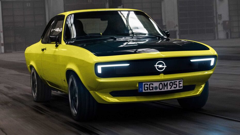 Opel Manta GSe ElektroMOD: diseño retro y electrificación unidos de la mano