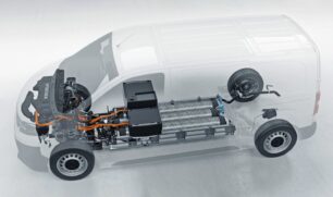 Sistema Opel Vivaro-e de pila de combustible