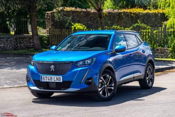 Vista frontal Peugeot 2008