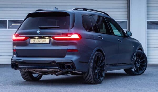 El BMW X7 Dark Shadow Edition de Dähler recibe pocos cambios estéticos