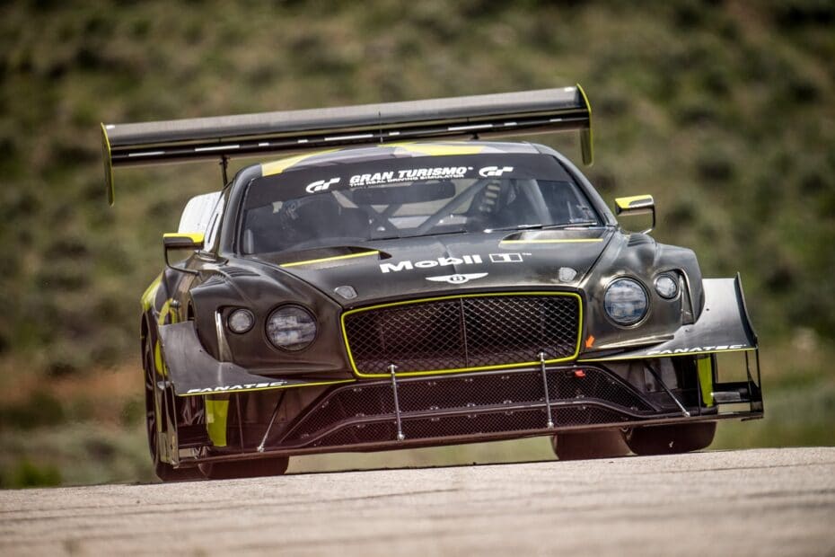 El Bentley Continental GT3 Pikes Peak debutará el Pikes Peak con e-gasolina