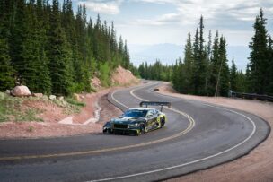 El Bentley Continental GT3 de Pikes Peak no pudo hacerse con su tercer récord