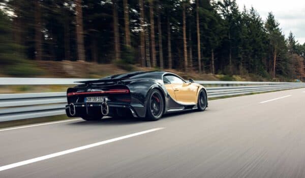 Más de 100 sensores adicionales miden posibles errores en el Bugatti Chiron Super Sport