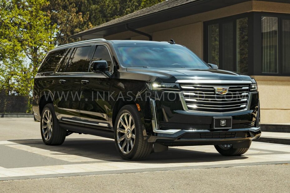 Este Cadillac Escalade es un búnker anti granadas con receta americana