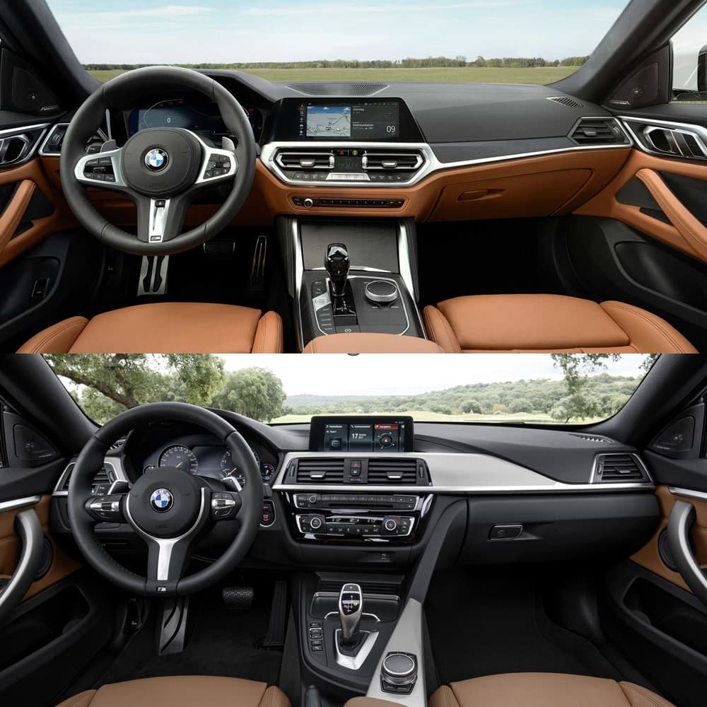 El interior del BMW Serie 4 Gran Coupé ha evolucionado positivamente