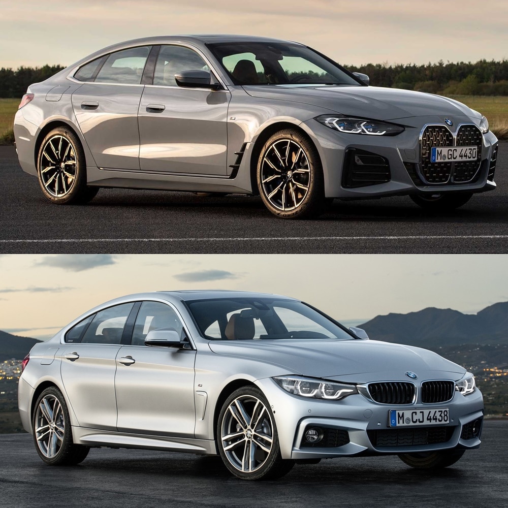 Comparativa visual BMW Serie 4 Gran Coup 2021