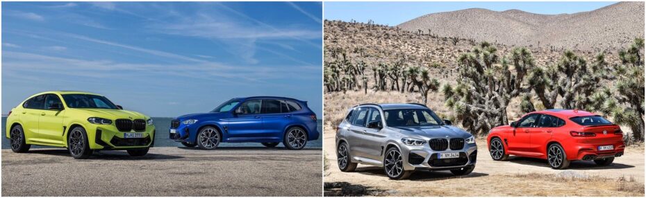 Comparación visual BMW X3 M y X4 M 2021: ¿Cambios a mejor?