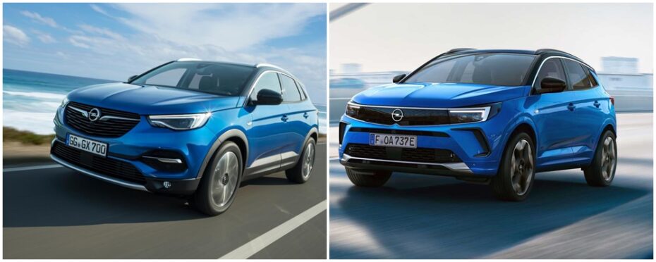 Comparación visual Opel Grandland 2021: ¿Qué te parecen los cambios?